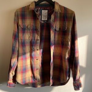 Meridian line flannel